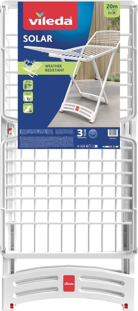 Stendibiancheria Solar 20 m Vileda in offerta da Bennet