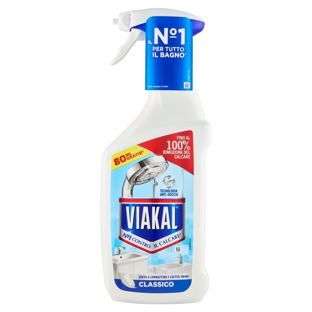 Detergente anticalcare e bagno 720 ml Viakal in offerta da Bennet