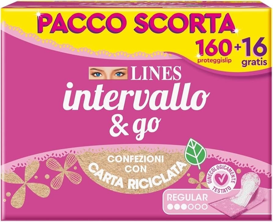 Lines intervallo proteggi slip Pacco Scorta in offerta da Tigota