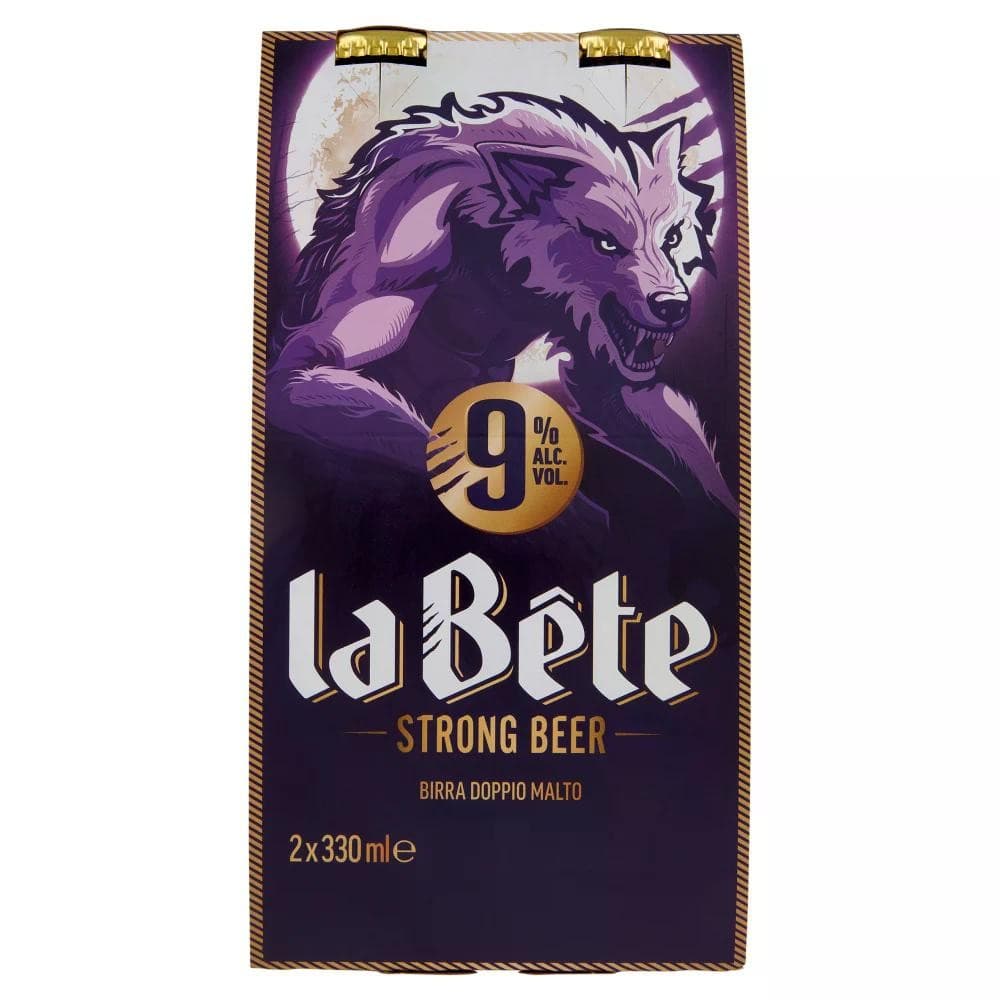 Birra Strong La Bete, 33 cl x 2 – Panorama