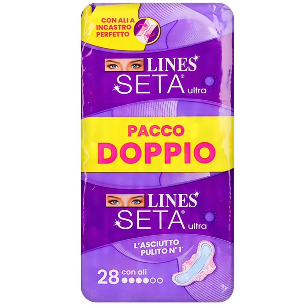 Linea Assorbenti Seta Ultra pacco doppio Lines – Iper La grande i