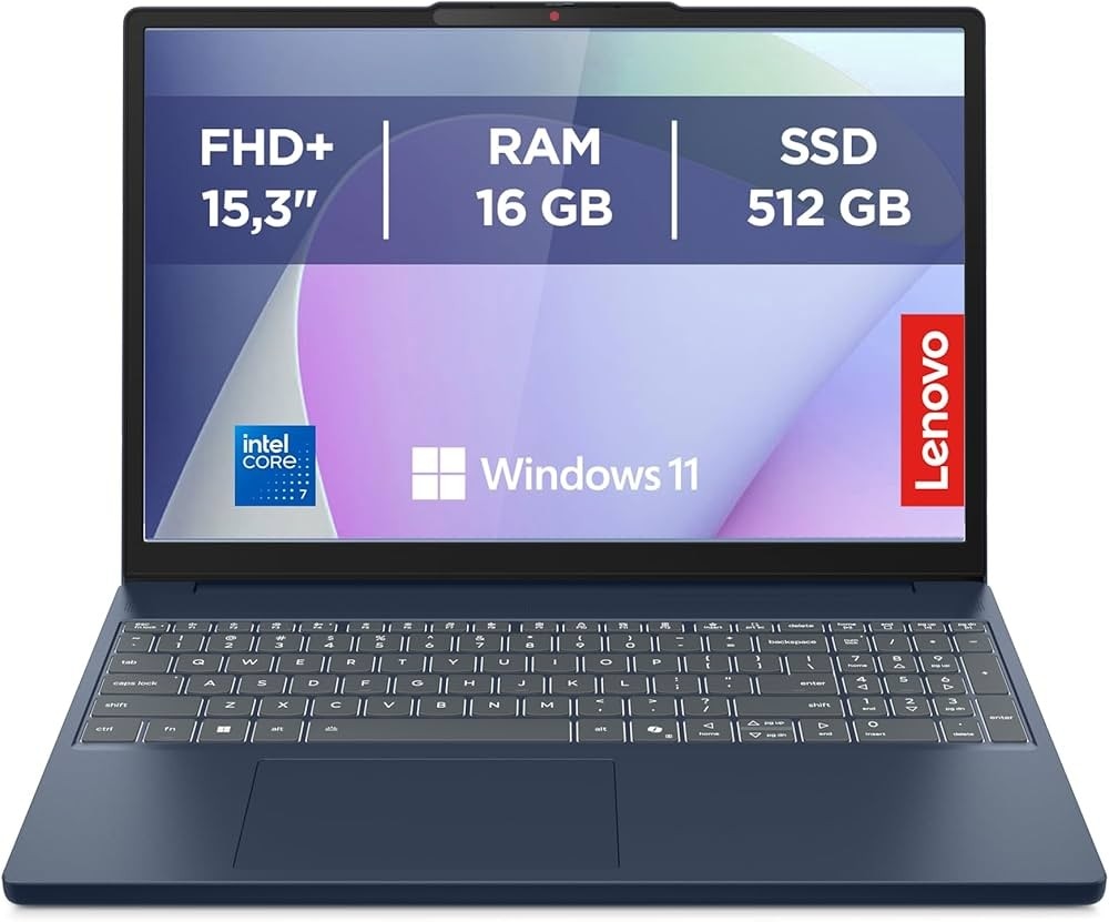 IdeaPad Slim 3i 15,3"; 16 GB RAM, 512 GB SSD LENOVO - Offerta nel negozio Unieuro