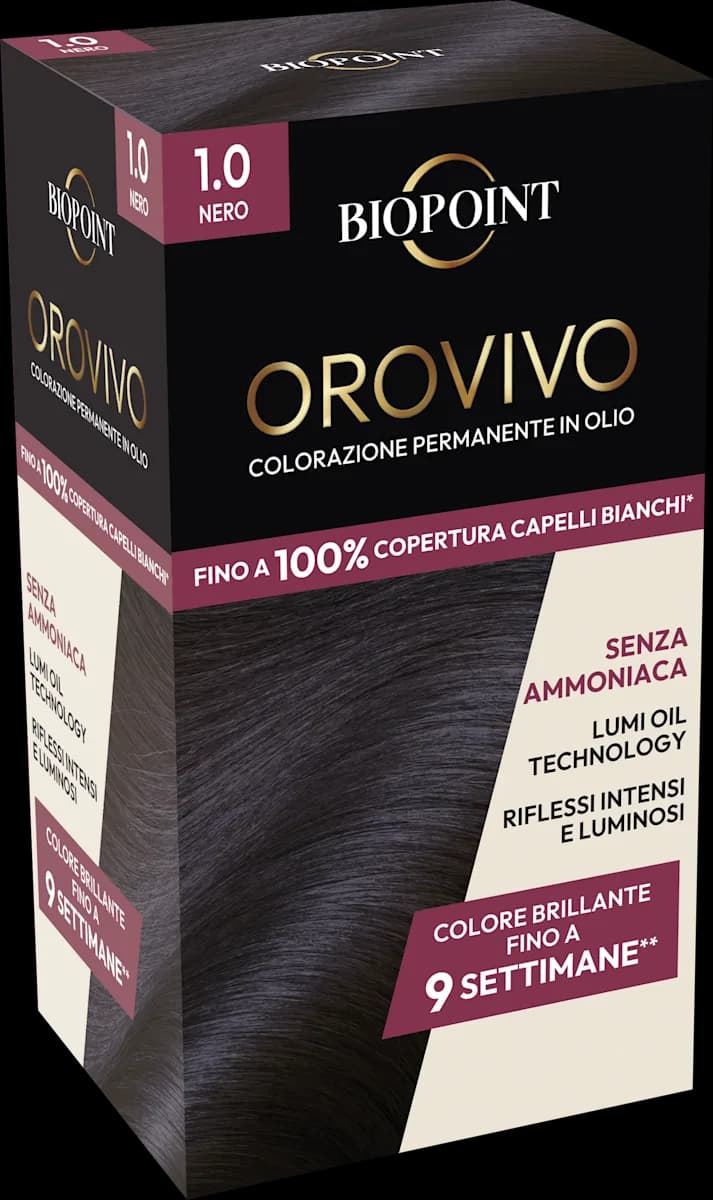 Biopoint Orovivo colorazione permanente in olio, 1 pezzo – Dm