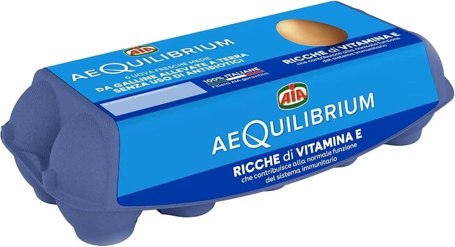 10 Uova Medie Terra Vitamina E Aequilibrium AIA, 10 pezzi – Panorama