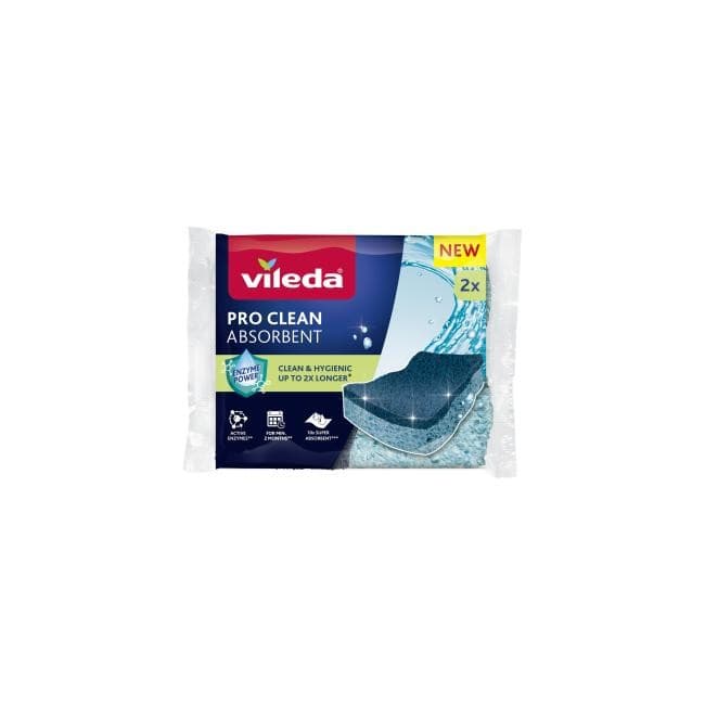 Vileda Pro Clean Spugna Abrasiva Classica, 2 pz – Tigota