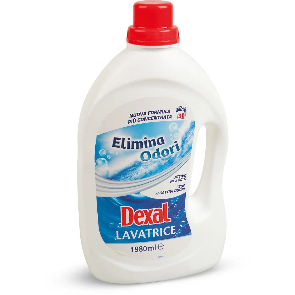 Detersivo Lavatrice Elimina Odori 2 l, 40 lavaggi Dexal - Offerta nel negozio Eurospin
