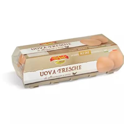 I Colori del Sapore uova medie da galline allevate a terra, 10 pezzi – ALDI