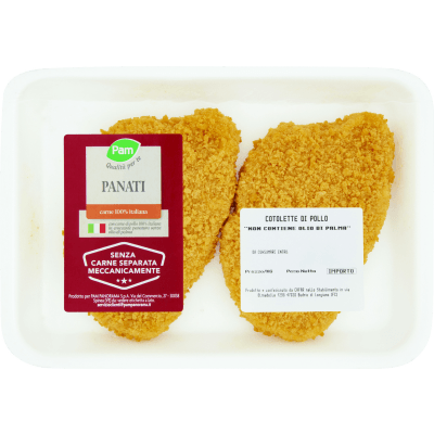 Cotoletta di pollo PAM g 220 in offerta da Panorama