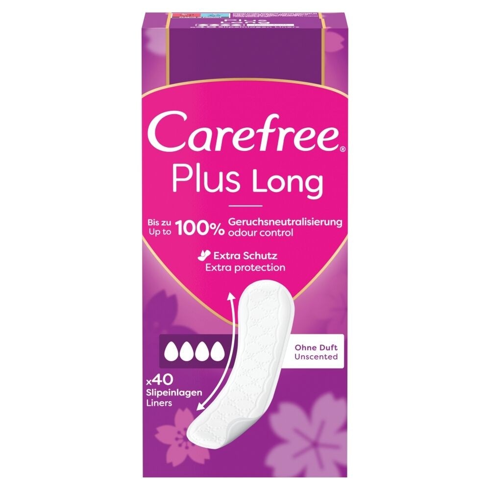 Salvaslip Plus Long Carefree conf. da 40 - Offerta nel negozio Bennet
