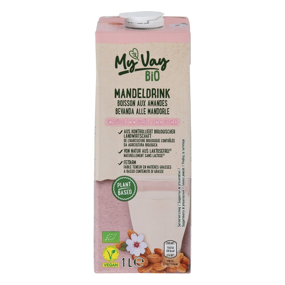 Bevanda Mandorla Bio 1 L MY VAY - Offerta nel negozio ALDI