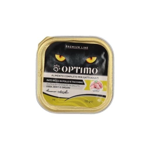 Optimo pate' gatto 100 g in offerta da Maury's