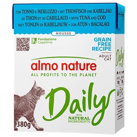 Alimento umido per gatti Daily, 90 g / 380 g almo nature – Iper La grande i