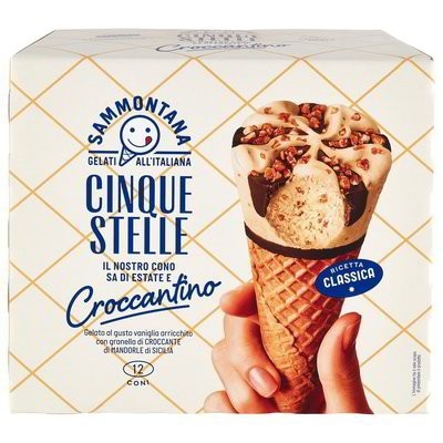 Cono Croccantino 5 Stelle Sammontana conf. da 12, g 900 - Offerta nel negozio Bennet