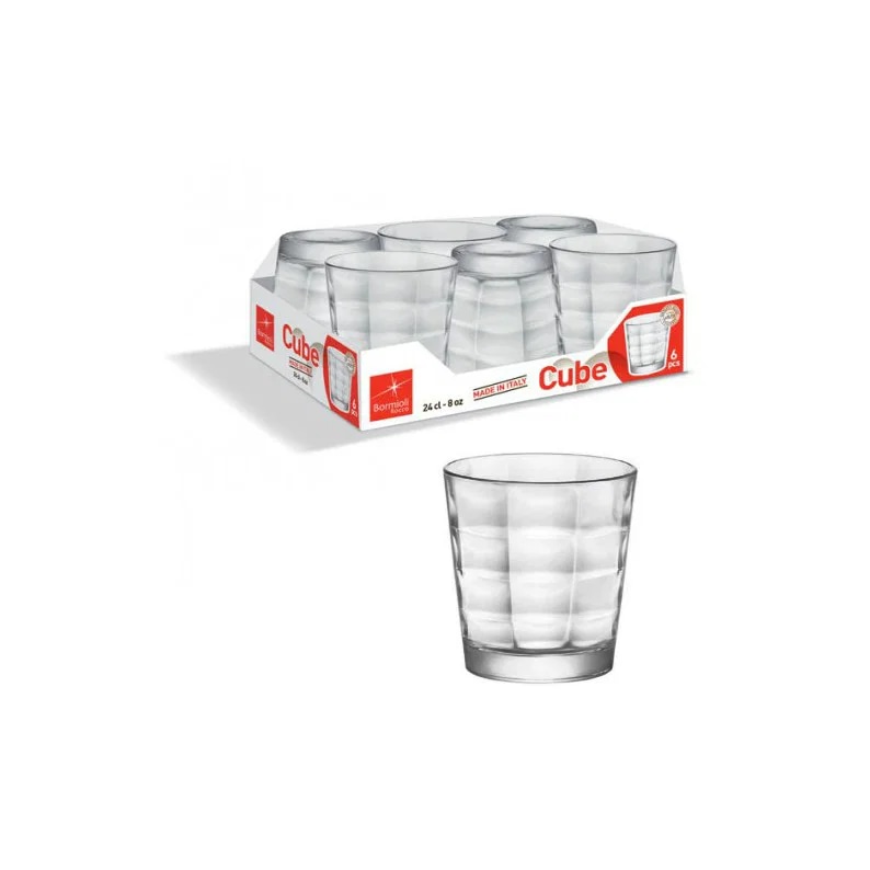 Bicchiere Cube 6 pezzi - Offerta nel negozio Esselunga