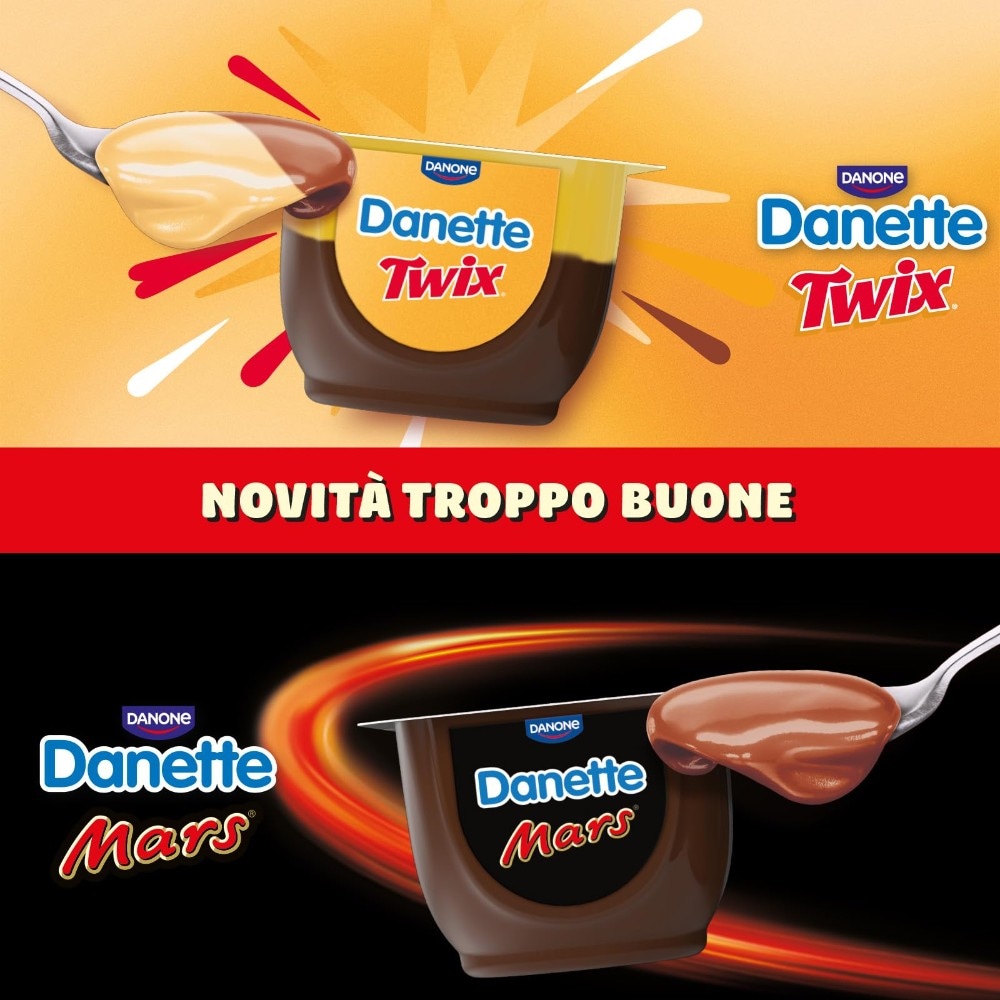 Danette Mars, Twix 460 g / 500 g Danone - Offerta nel negozio Iper La grande i