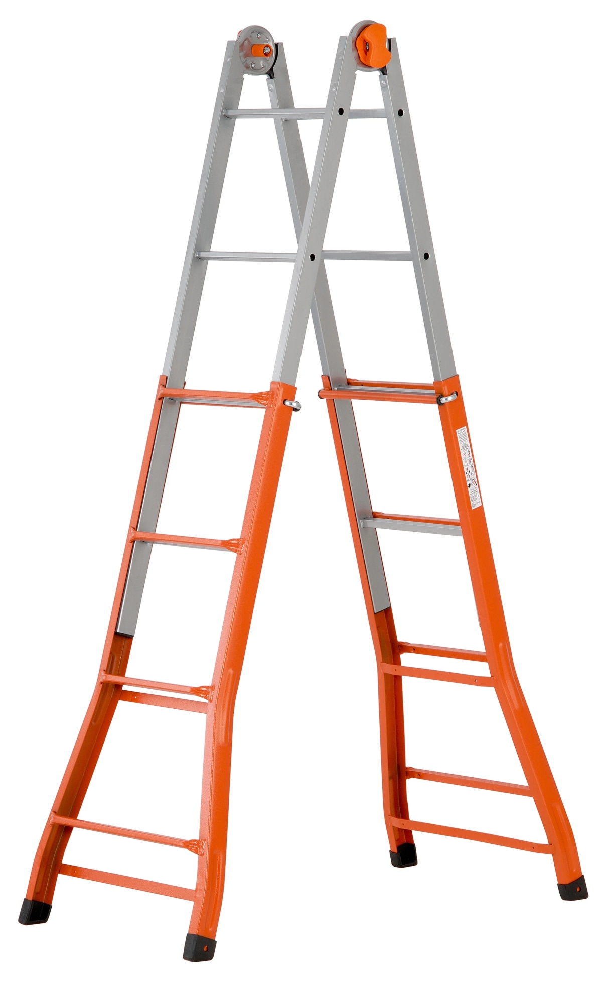 Scala multiposizione in acciaio Peppina 4+4 gradini Gierre - Offerta nel negozio Leroy Merlin