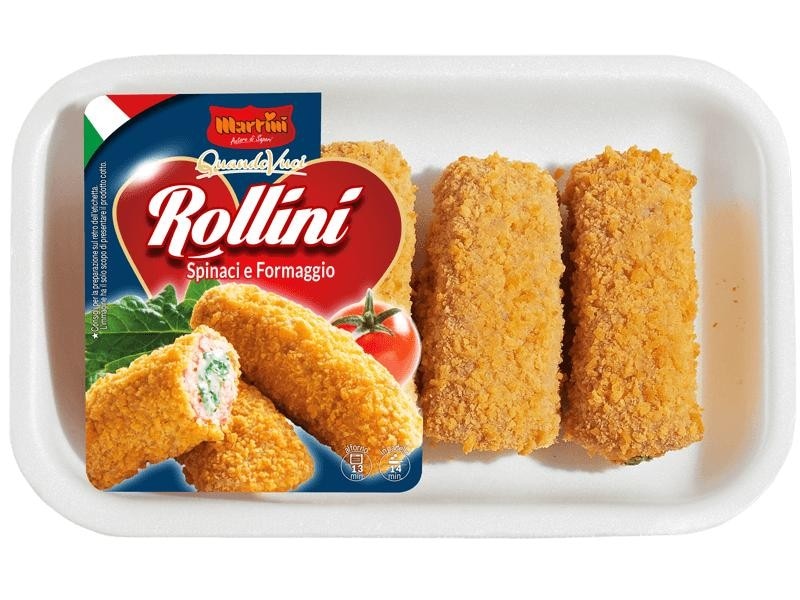 Rollini dorati di suino con spinaci 500 g - Offerta nel negozio Lidl