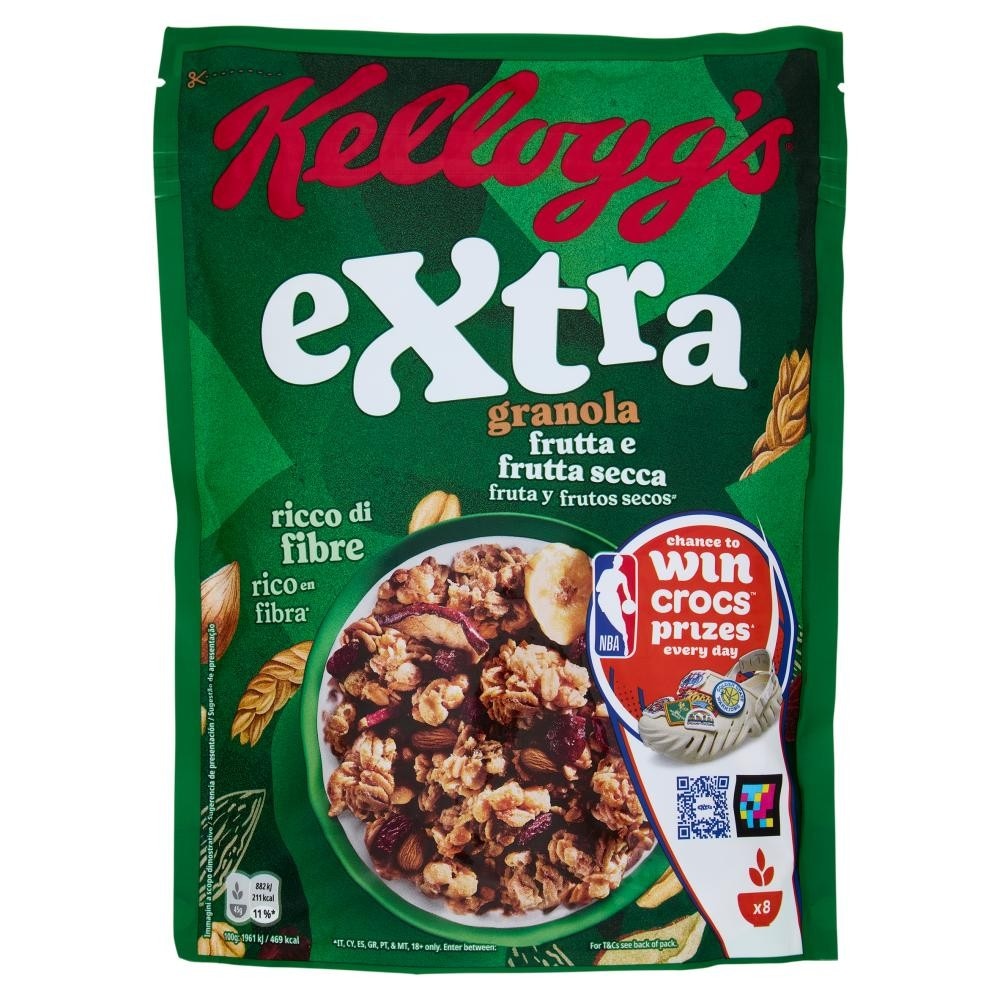 Granola croccante con frutta e frutta secca 375 g in offerta da Eurospin