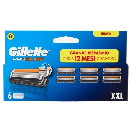 Lamette di ricambio Proglide Gillette 6 pezzi in offerta da Carrefour