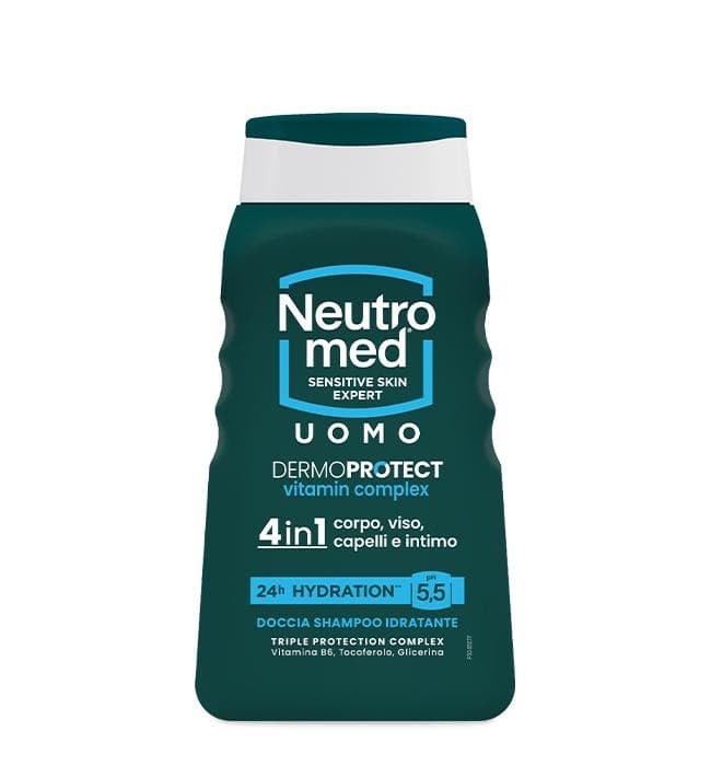 Doccia shampoo Dermoprotect uomo Vitamin Complex 4in1 Neutromed, 250 ml – Bennet