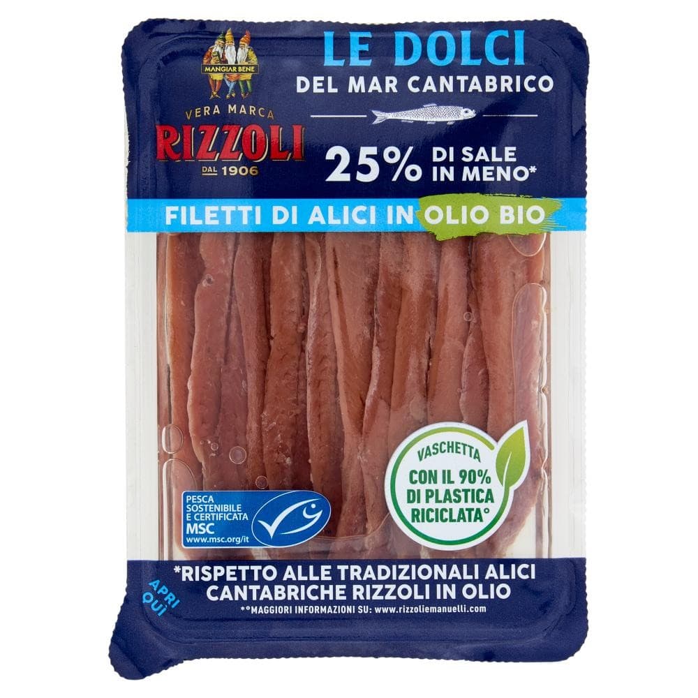 Le Dolci Rizzoli Alici del Mar Cantabrico 60 g in offerta da Panorama