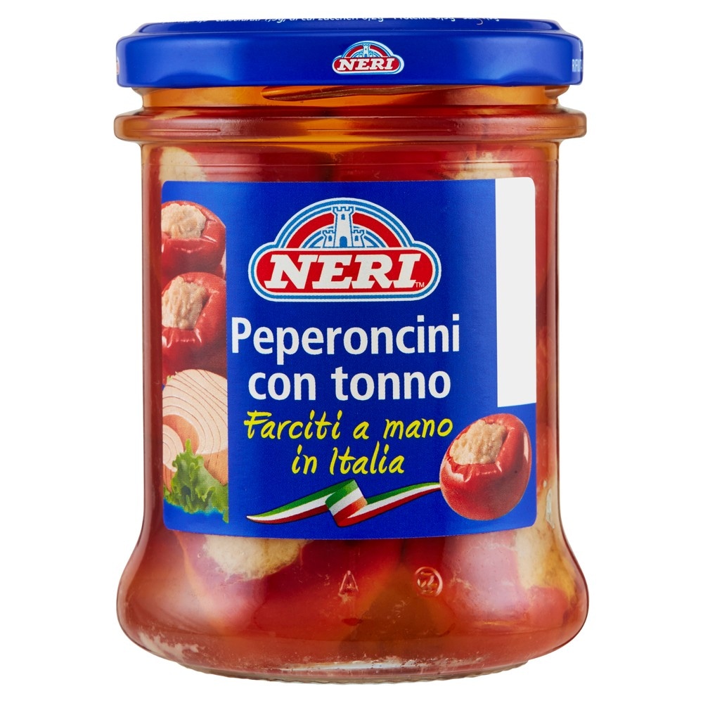 Peperoncini al Tonno Neri 190 g in offerta da Carrefour