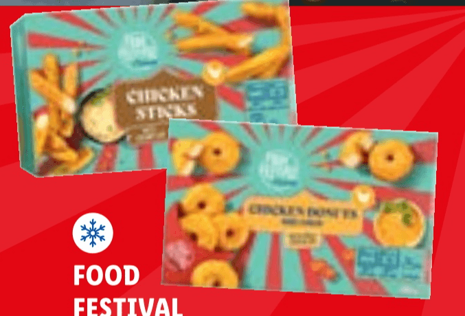 Ciambelline o stick di pollo 300 g FOOD FESTIVAL - Offerta nel negozio Lidl