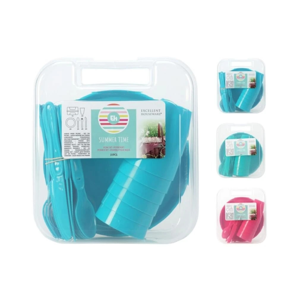 Set Pic Nic 6 Coperti conf 31 pezzi - Offerta nel negozio Carrefour