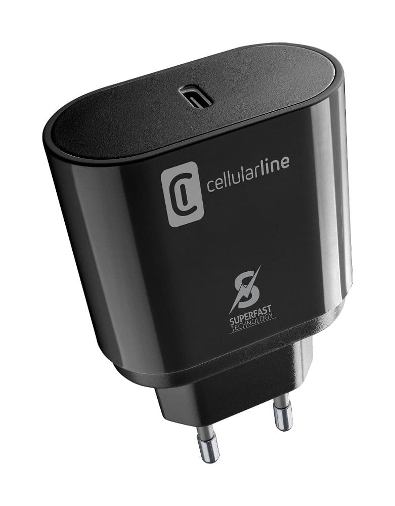 Cellularline caricatore USB-C 25 Watt in offerta da Euronics