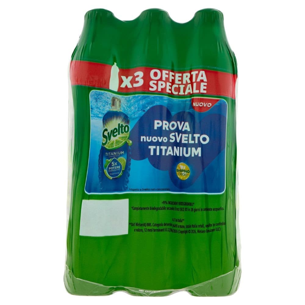 Svelto Detergente piatti a mano, 3x1 litro – Esselunga