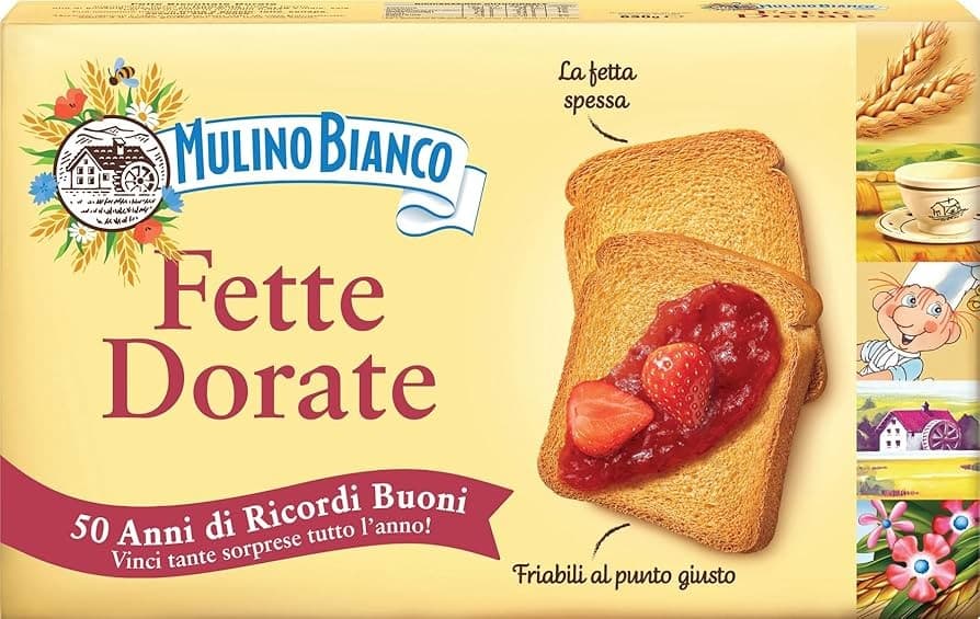 Fette biscottate integrali o dorate Mulino Bianco 630 g in offerta da Bennet