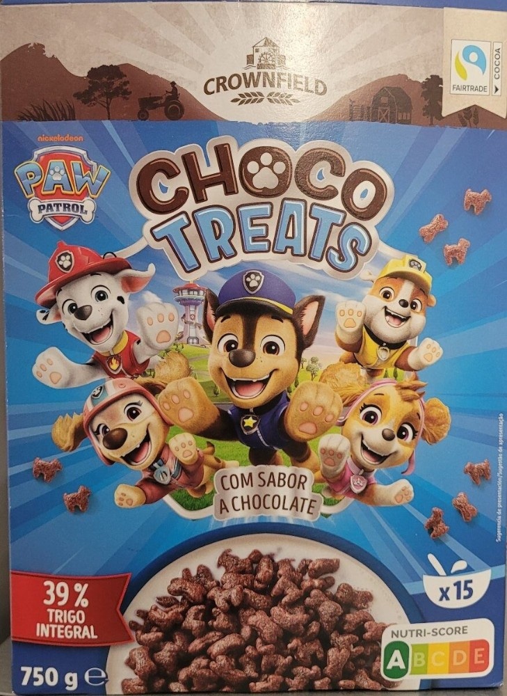Crownfield Paw Patrol cereali al gusto di cacao 750 g in offerta da Lidl