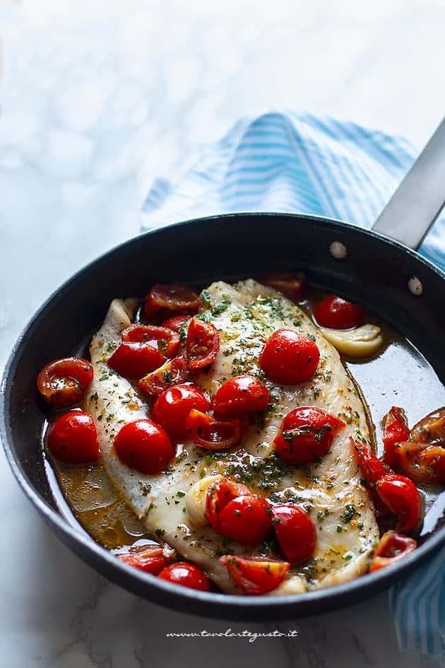 Filetto di persico africano con pomodorini in offerta da Bennet