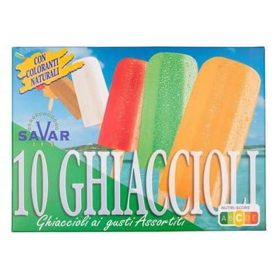 10 Ghiaccioli assortiti 700 g Iper in offerta da Iper La grande i