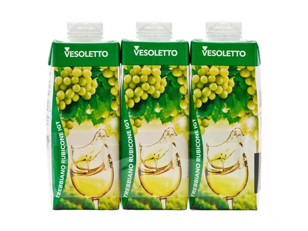 Trebbiano Rubicone IGT 3x 250 ml confezione VESOLETTO - Offerta nel negozio Lidl