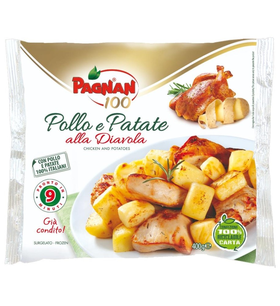 Pagnan Pollo e Patate alla Diavola 400 g in offerta da Dpiù