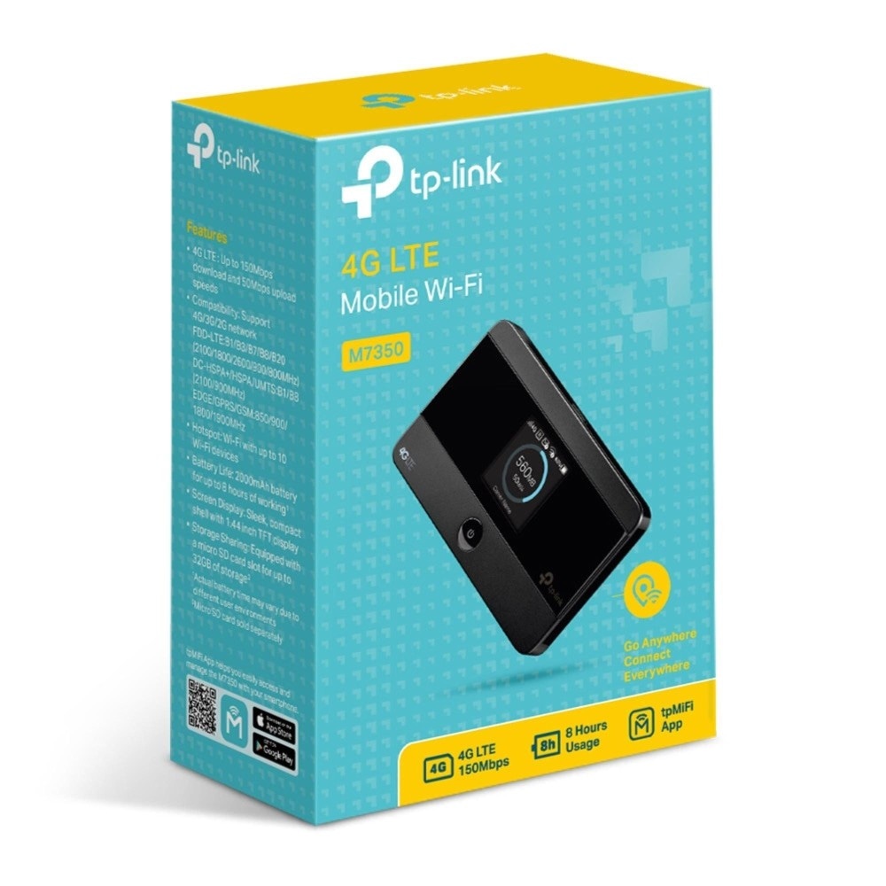 tp-link Router Mobile Wi-Fi M7350 Hot-Spot 4GLTE in offerta da Comet