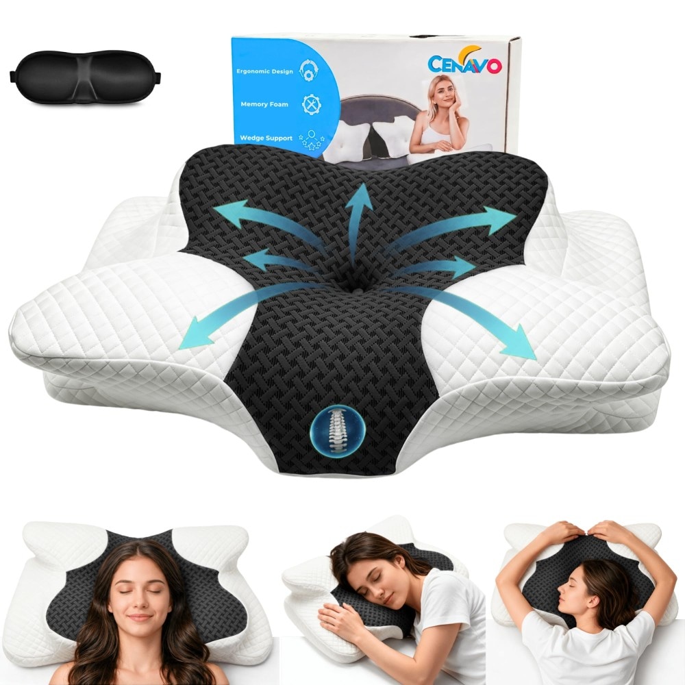 Cuscino ergonomico cervicale in offerta da Risparmio Casa