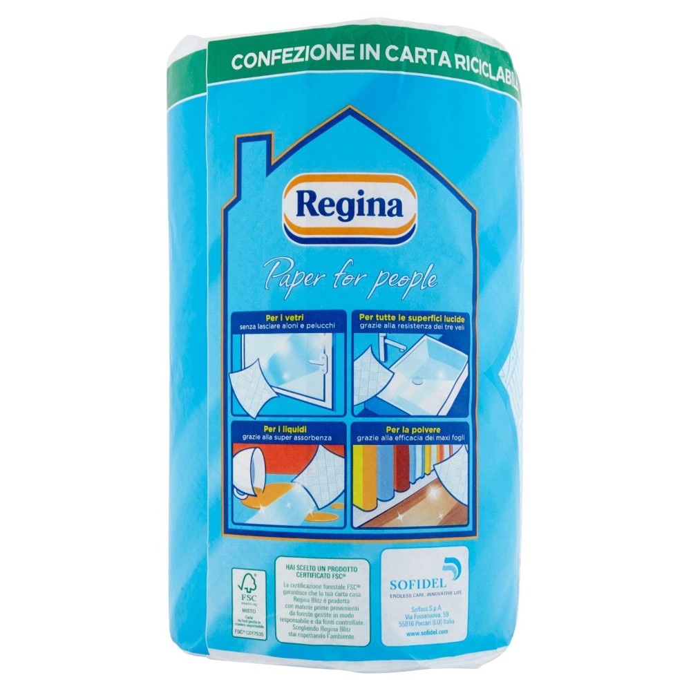 Regina Blitz carta vetri 100 strappi in offerta da Tigota