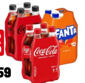 Coca-Cola, Fanta o Sprite 66 cl x4 in offerta da Iper La grande i