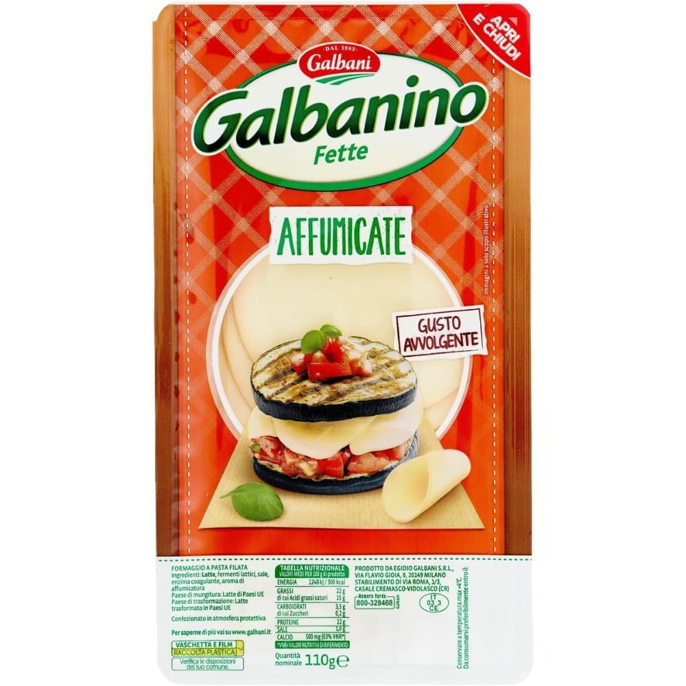 Formaggi a fette gusti assortiti, 110 g / 125 g Galbani – Iper La grande i
