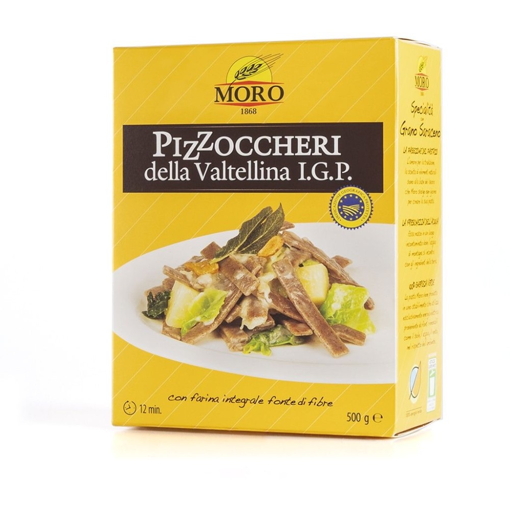 Pizzoccheri della Valtellina Pastificio di Chiavenna 500 g Moro in offerta da Carrefour