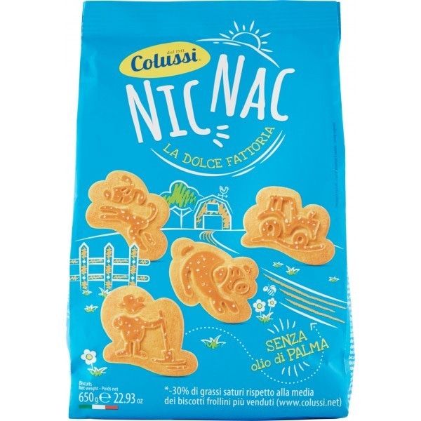 Colussi biscotti Nic Nac o Gran Varié 650 g in offerta da Iper La grande i