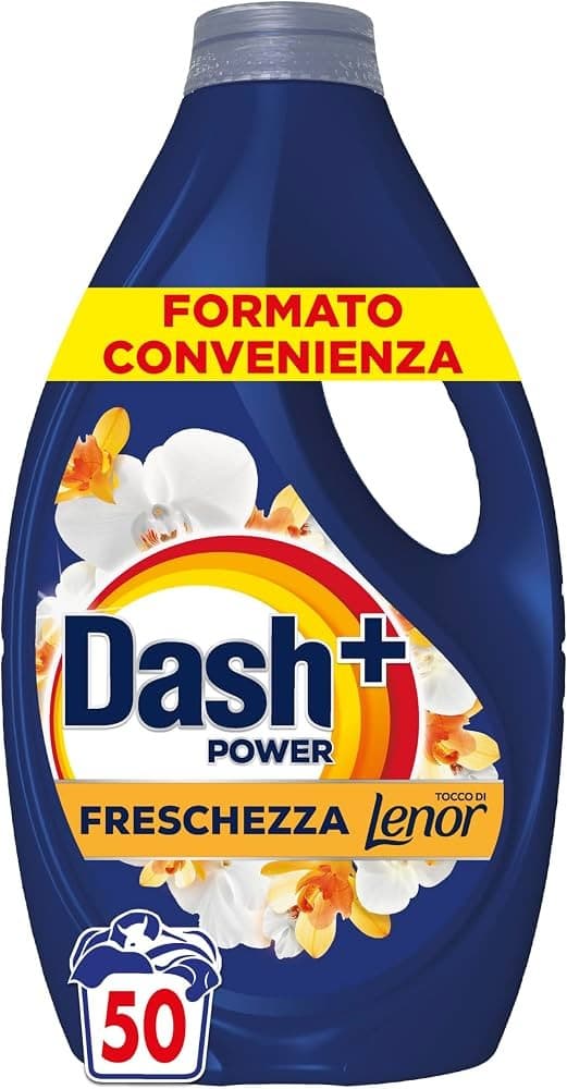 Dash Power detersivo liquido per lavatrice, 50 o 60 lavaggi – Iper La grande i