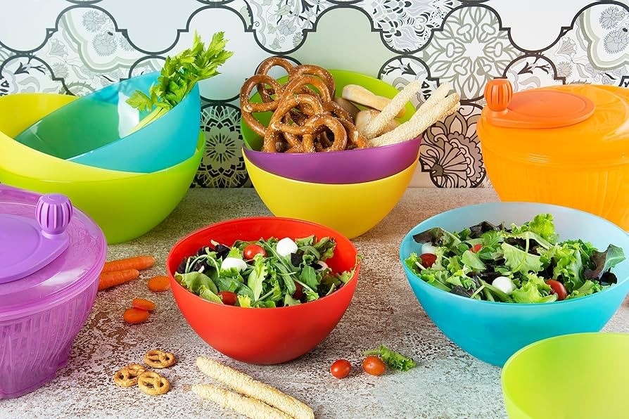 Set 3 Insalatiere Linea Rainbow Excelsa in offerta da Il Gigante