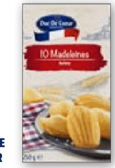 Duc De Coeur Madeleines 250 g in offerta da Lidl
