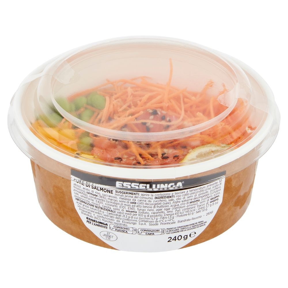 Pokè di Salmone e Riso Bianco 240 g Esselunga - Offerta nel negozio Esselunga