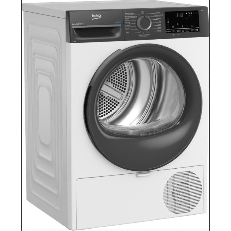Beko BMEUT481SAI IT asciugatrice a pompa di calore, 8 kg – Comet