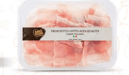 Amo Essere prosciutto cotto alta qualità 120 g in offerta da Eurospin