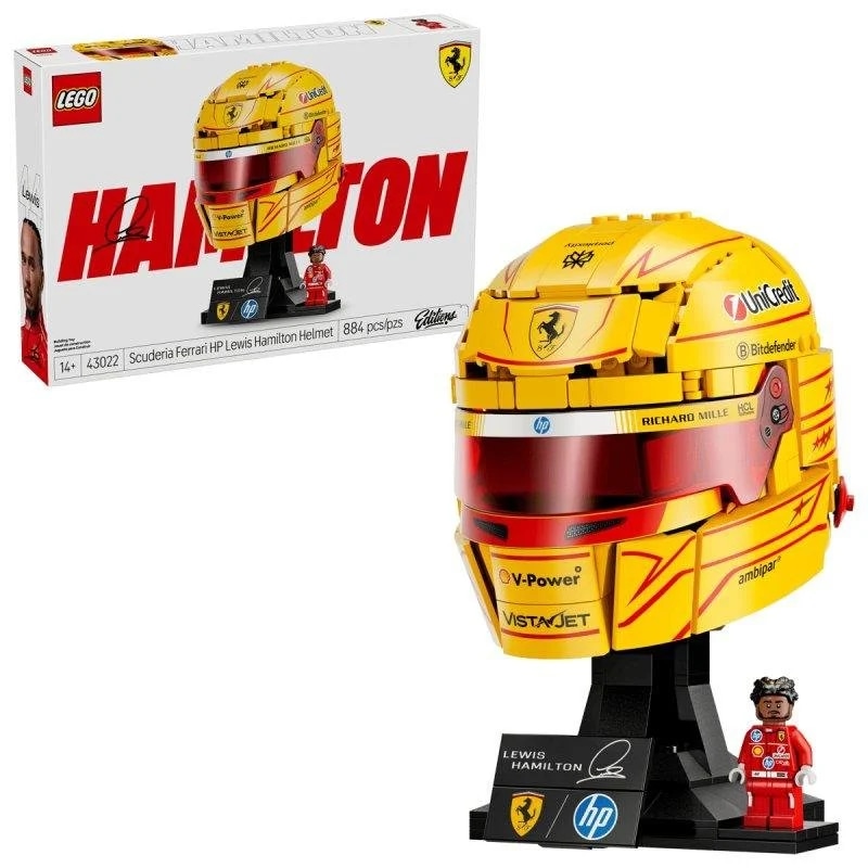 Casco di Lewis Hamilton 884 pcs Lego - Offerta nel negozio Euronics